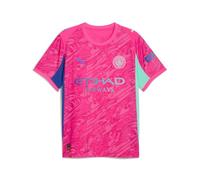PUMA Men’s Manchester City FC 2025/26 Goalkeeper Jersey - Pink - Size: L