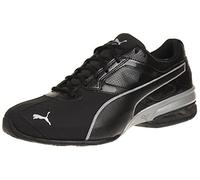PUMA Men Tazon 6 FM Road Running Shoes, Puma Black-Puma Silver, 7 UK