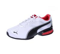 PUMA Men Tazon 6 FM Road Running Shoes, Puma White-Puma Black-Puma Silver, 11 UK