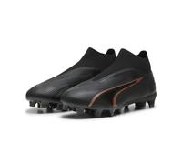 Puma Men Ultra Match+ Ll Fg/Ag Soccer Shoes, Puma Black-Copper Rose, 11 UK