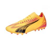 Puma Men Ultra Match Mg Soccer Shoes, Sun Stream-Puma Black-Sunset Glow, 6.5 UK