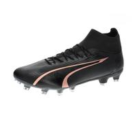Puma Men Ultra Pro Fg/Ag Soccer Shoes, Puma Black-Copper Rose, 8 UK