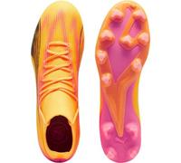 Puma Men Ultra Pro Fg/Ag Soccer Shoes, Sun Stream-Puma Black-Sunset Glow, 10 UK