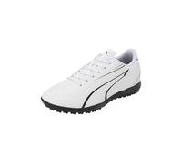 PUMA Men Vitoria TT Soccer Shoe, PUMA White-PUMA Black, 8 UK