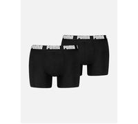 Puma 2-Pack Everyday Basic Boxer Briefs, Black - L
