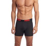 PUMA Men's 3 Pack Performance boxer briefs, Black, M UK