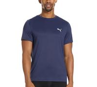 PUMA Men's 360 Cool Mesh Crew Neck Tee Shirt, Navy, Medium