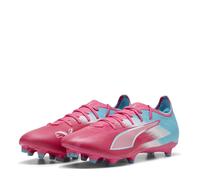Puma Mens 6 Match Adults Firm Ground Football Boots in .Blue/White - Size UK 12