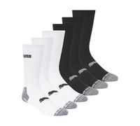 PUMA Men's 6 Pack Crew Socks