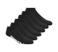 PUMA Men's 6 Pack Low Cut Socks, Black/White, 9-13 UK (Pack of 6)