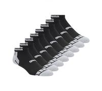 PUMA Men's 8 Pack Low Cut Socks Athletic, Black Combo, 9-13 UK (Pack of 8)