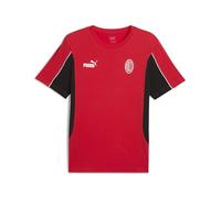 PUMA Mens AC Milan ftblARCHIVE T-Shirt Adults Red/Black M