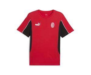 Puma Mens AC Milan Ftblarchive T-Shirt Adults Short Sleeve
