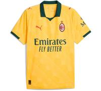 Puma Mens Ac Milan Third Shirt 2025 2026 Adults Domestic Collared