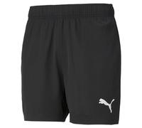 PUMA Men's Active 5" Woven Shorts, Puma Black, XXL UK