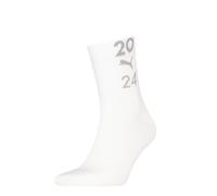 Puma Mens Adults Glow 99 Crew Sock in White - Size UK 4-8