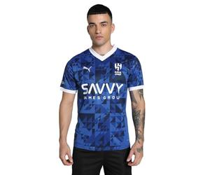 PUMA Mens Al Hilal Home Shirt 2024 2025 Adults Blue M