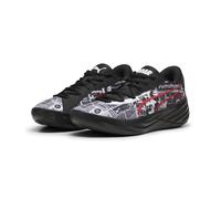 Puma Mens All-pro Nitro, Puma Black/Puma White/for All Time Red, 7.5