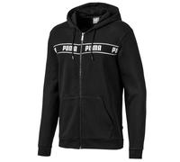 Puma Mens Amplified Hoodie Zip Up Logo Track Jacket Black 580439 01 Textile - Size Small