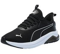 PUMA Men's Amplifier Sneaker, Wide Black White, 8 UK