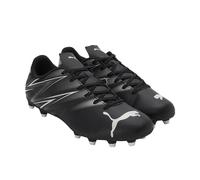 Puma Mens Attacanto FG/AG Football Boots - Black/Silver - Black/Silver - 6 UK