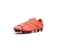 PUMA Men's Attacanto Firm, Artificial Ground Soccer Cleat Sneaker, Glowing Red-puma Black, 12 UK