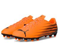 PUMA Men's Attacanto Firm, Artificial Ground Soccer Cleat Sneaker, Heat Fire-puma Black, 8.5 UK
