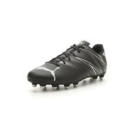 PUMA Mens Attacanto Firm Ground/Artificial Ground Sneaker, Black-Silver Mist, 11