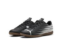 PUMA Men's ATTACANTO II IT Soccer Shoe, Black White, 7 UK