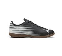 PUMA Mens Attacanto Indoor Trainer Soccer Shoe, Black/White, 11