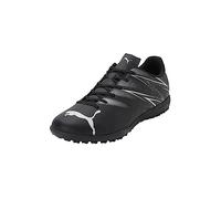 PUMA Men's ATTACANTO TT Football Boot, Black-Silver Mist, UK 6