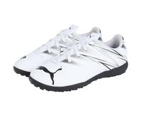 Puma Mens Attacanto Turf Training Football Boots (White/Black) - Size UK 10