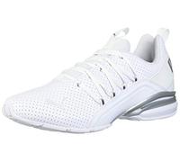 PUMA Men's Axelion Perf Cross trainer, Puma White Puma Silver, 9 UK