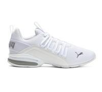 PUMA Men's Axelion Refresh Runing Running Sneakers, Puma White-puma Silver, 7.5 UK