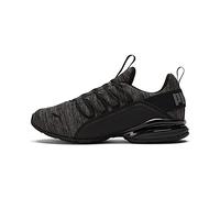 PUMA Men's Axelion Running Shoe, Multi Black-Castlerock, 12 UK