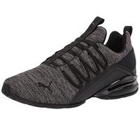 PUMA Men's Axelion Running Shoe, Black-Castlerock, 9.5 UK