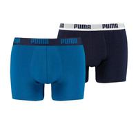 PUMA Basic Short Boxer 2 Pack, True Blue, size Medium