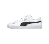 Puma Mens Unisex Basket Classic XXI Trainers - White Leather - Size UK 8
