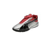 PUMA Men's Black/Red/Silver Sneakers Goalgetter, Silver, 4.5 UK