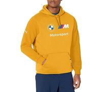 PUMA Men's BMW M Motorsport Essentials Fleece Hoodie, Amber, XL