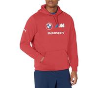 PUMA Mens BMW M Motorsport Essentials Fleece Hoodie, Astro Red, XXL