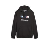 PUMA Men's BMW M Motorsport Essentials Fleece Hoodie, Black, M