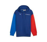 PUMA Men's BMW M Motorsport Essentials Fleece Hoodie Hooded Sweatshirt, Pro Blue-m Color Ah24, XL