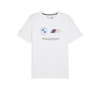 Puma Mens BMW M Motorsport Essentials Logo T-shirt - White - Size Medium