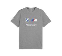 PUMA Mens BMW M Motorsport Essentials Tee - Gray L