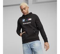 Puma Mens BMW M Motorsport Fleece Hoodie - Black Cotton - Size X-Large