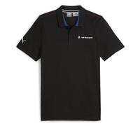 PUMA - Mens BMW MMS Jacquard Polo, Color Black, Size: Large