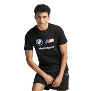 PUMA BMW M Motorsport Essentials Logo Tee Men, Black, size 2XL