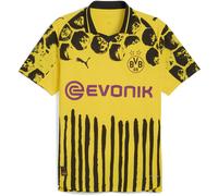 PUMA Kidsuper x Borussia Dortmund Authentic Jersey Men, Faster Yellow/Black, size Medium