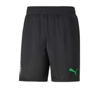 Puma Mens Borussia Monchengladbach FC Home Shorts - Black - XL - Black - 100% Polyester
